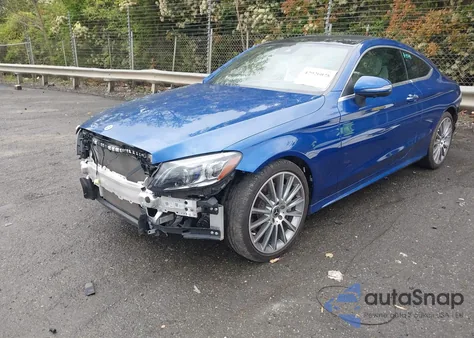 2023 Mercedes-Benz C 300 Coupe из США, поврежденный, VIN W1KWJ8DB2PG130077